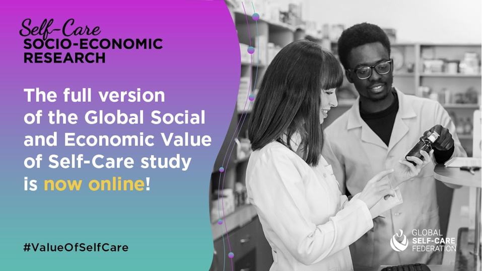 Economic & Social Value of Self-Care Report Banner