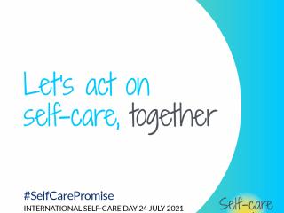 International Self-Care Day 2021 Promotional Banner 